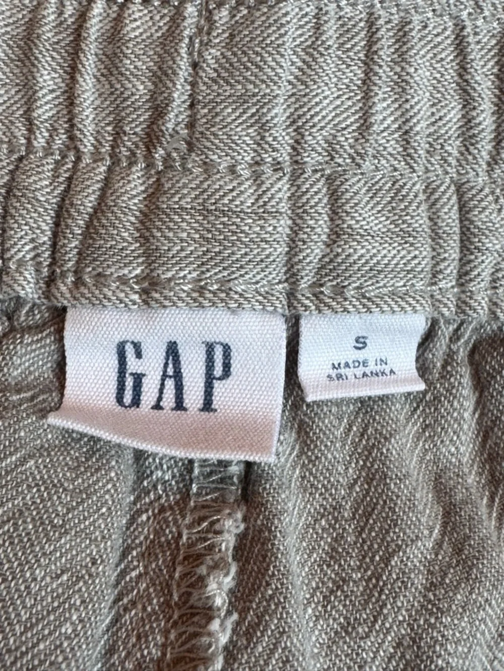 GAP Women's Light Gray 100% cotton  Drawstring Joggers S - Picture 5 of 7